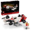 LEGO Icons McLaren MP4/4 & Ayrton Senna Minifigure Model Car Kit - Buildable F1 McLaren Set for Adults, Ages 18+ - Gift for Birthdays - 10330