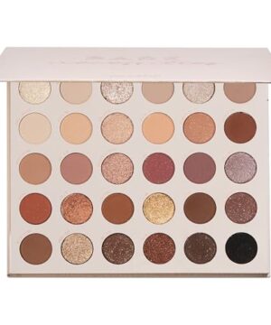 ColourPop Eyeshadow Palette - Eye Makeup Palette with Matte, Metallic, Matte Sparkle & Glitter Finishes - High-Pigment Eye Makeup with a Long-Wearing Formula - Bare Necessities (0.04 oz)