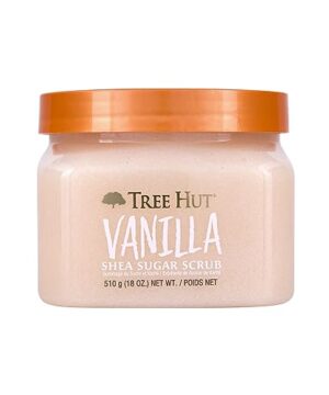 Tree Hut Vanilla Shea Sugar Exfoliating & Hydrating Body Scrub, 18 oz