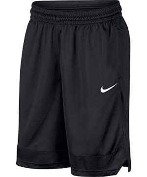 Nike Dri-FIT Icon, Men's basketball , Athletic shorts with side pockets, Black/Black/White, M