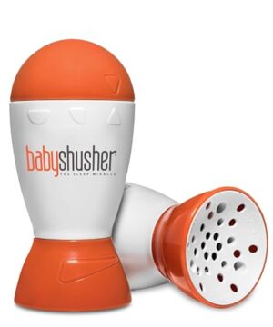 Baby Shusher Portable Sound Machine - Mom-Like 'Shh!' Sound for Baby, Sleeping Soother, Newborn Essentials for Crib, Battery Operated Hush, Travel Friendly, Shower & Registry Gift - 1 Count