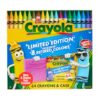 Crayola Crayon Box (64 Count), With Limited Edition Colors & Plastic Case, Arts & Crafts Coloring Supplies for Kids, Back to School Essentials, Ages 3+
