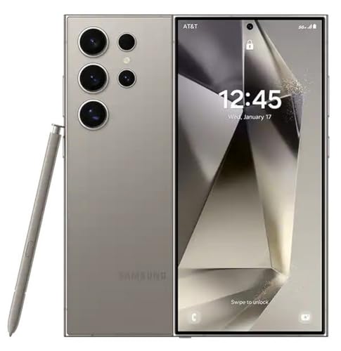 SAMSUNG Galaxy S24 Ultra 5G Factory Unlocked (Renewed) (512GB, Titanium Gray)