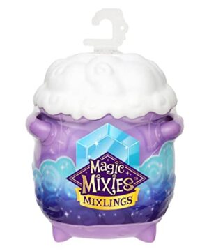 Magic Mixies Mixlings Tap & Reveal Cauldron 2 Pack, Magic Wand Reveals Magic Power and Surprise Reveal on Cauldron, for Kids Aged 5 and Up (Styles May Vary), Multicolor