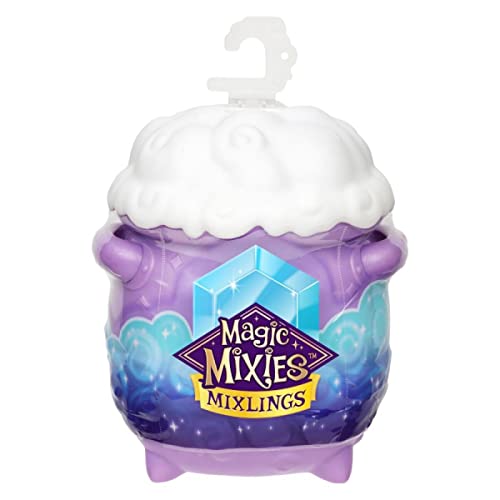 Magic Mixies Mixlings Tap & Reveal Cauldron 2 Pack, Magic Wand Reveals Magic Power and Surprise Reveal on Cauldron, for Kids Aged 5 and Up (Styles May Vary), Multicolor