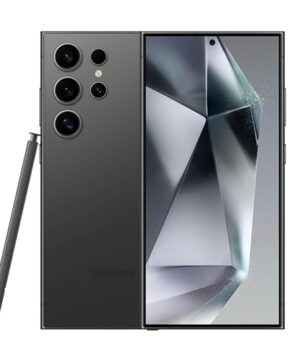 SAMSUNG Galaxy S24 Ultra 5G, US Version, 512GB, Titanium Black - Unlocked (Renewed)