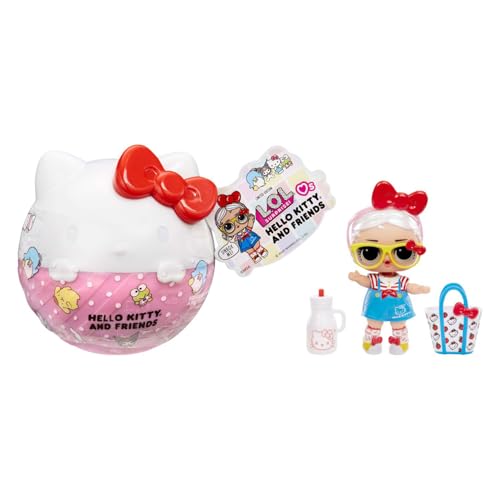 LOL Surprise! Loves Hello Kitty and Friends with 7 Surprises – 8 Limited-Edition Dolls – Great Gift for Kids Ages 4+