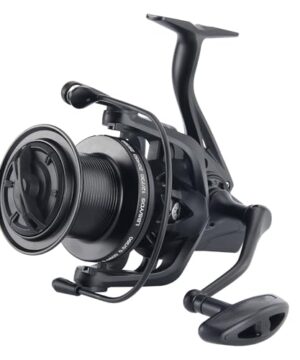 HAUT TON Spinning Reel 8000/9000/10000/12000/14000,6+1BB Metal Surf Fishing Reels,4.8:1 Gear Ratio 55lbs Drag Heavy Long Casting Inshore Saltwater Monster Fish (HT-NGK(Black), 14000)