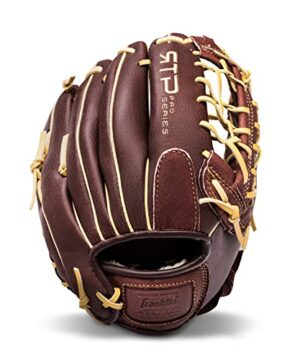 Franklin Sports Baseball Gloves - RTP Pro Baseball Fielding Glove - Infield/Pitcher Glove - 12", Brown