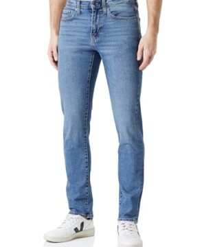 Amazon Essentials Men's Athletic-Fit Stretch Jeans - Discontinued Colors, Light Wash, 38W x 30L