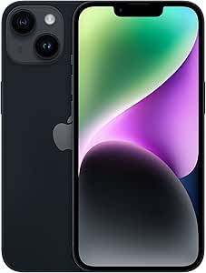 Apple iPhone (Renewed Premium) 14, 128GB, Midnight - Unlocked