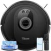 Tikom Robot Vacuum and Mop Combo, 5000Pa Robotic Vacuum Cleaner, 150 Min Max, App & Remote Control, Ideal for Hard Floor, Carpet, Pet Hair, Self-Charge(G8000 Max)