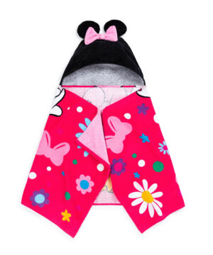 Minnie Mouse Kids Cotton Hooded Towel