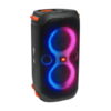 JBL Partybox 110 - Portable party speaker with 160W powerful sound, built-in lights and splashproof design - Black
