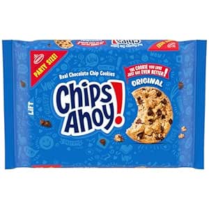 NABISCO CHIPS AHOY! CHIPS AHOY! Original Chocolate Chip Cookies, Party Size, 25.3 oz