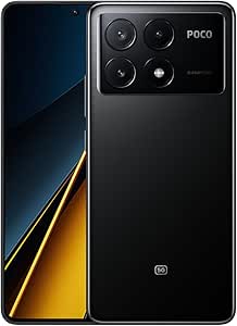 Xiaomi Poco X6 Pro 5G Global Version Unlocked (256GB + 8GB) GSM 6.67" 64MP Triple Camera (for Tmobile Mint Tello Global) (Black)