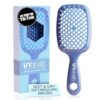 FHI Heat UNbrush Detangling Brush for Pain-Free Brushing on All Wet or Dry Hair Types — Durable DuoFlex Anti-Static Bristles, Lightweight Handle, Vented Hair Brush