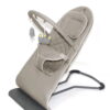 Baby Bouncer, Portable Baby Bouncer Seat, Infant Rocker Chair with 3 Recline Positions for Infants, Light Grey