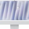 Apple 2024 iMac with Apple M4 with 10CPU & 10GPU (24-inch, 24GB RAM, 512GB SSD Storage) Silver (Renewed)