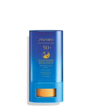 Shiseido Clear Sunscreen Stick SPF 50+ - Invisible Broad-Spectrum Face Sunscreen - Wear Under & Over Makeup - Lightweight Formula - All Skin Types