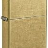 Zippo Classic Street Brass Pocket Lighter