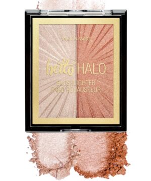 Wet n Wild MegaGlo Blushlighter, Blendable Blush & Highlighter Set, Shimmery Metallic Finish, Highlight Bling