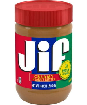 Jif Creamy Peanut Butter, 16 oz Jar