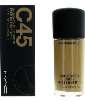 MAC Studio Fix Fluid SPF15 by MAC, 1 oz Foundation - C45
