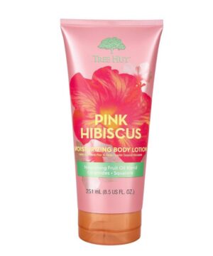 Tree Hut Pink Hibiscus Moisturizing Body Lotion, Ceramide and Squalene Formula Helps Protect Skin, Long-lasting Hydration Leaves Skin Feeling Soft & Moisturized, 8.5 fl oz