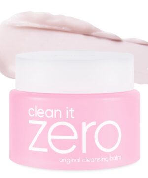 BANILA CO Clean it Zero Original Cleansing Balm | Korean Makeup Remover, Cleansing Oil, Facial Cleanser for All Skin Types | Vegan | Made with Acerola Berry & Vitamin C (100ml / 3.38 fl. oz)