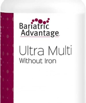 Bariatric Advantage Ultra Multi Without Iron - High Potency Multivitamin - for Bariatric Surgery Patients- Calcium, Vitamin C & More - 270 Count