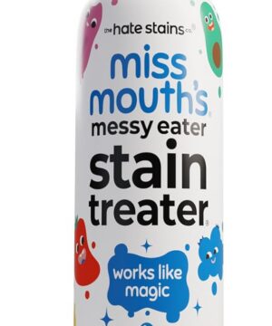Miss Mouth's Messy Eater Stain Treater Spray - 4oz Stain Remover - Newborn & Baby Essentials - No Dry Cleaning Food, Grease, Coffee Off Laundry, Underwear, Fabric