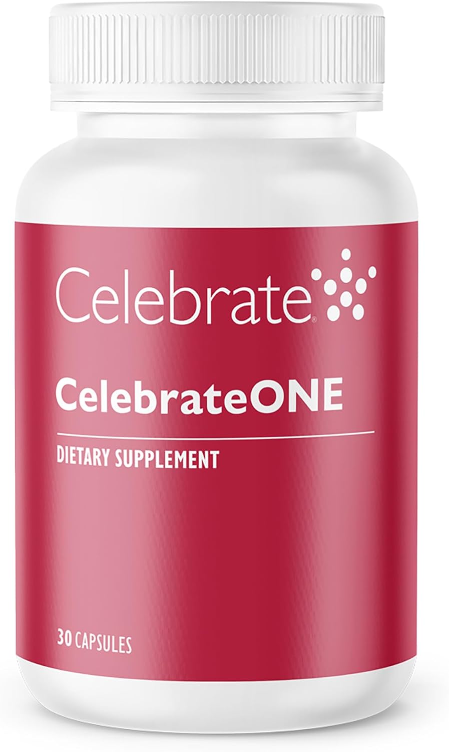 Celebrate Vitamins CelebrateONE, Iron Free - Once Daily Bariatric Multivitamin, Essential Vitamins & Minerals - Gastric Bypass & Sleeve Gastrectomy Supplement (30 Capsules)