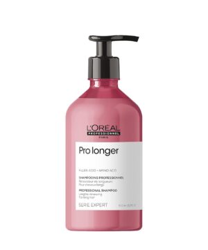 L'Oréal Professionnel Paris Pro Longer Thickening Shampoo - Reduces Breakage & Appearance of Split Ends For Thin & Fine Hair Types, Adds Volume & Shine