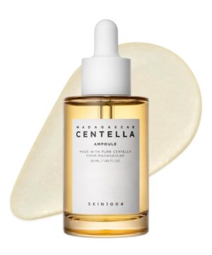 SKIN1004 Madagascar Centella Asiatica Ampoule Facial Serum 1.85 fl.oz, 55ml, Soothes Acne Prone and Sensitive Skin