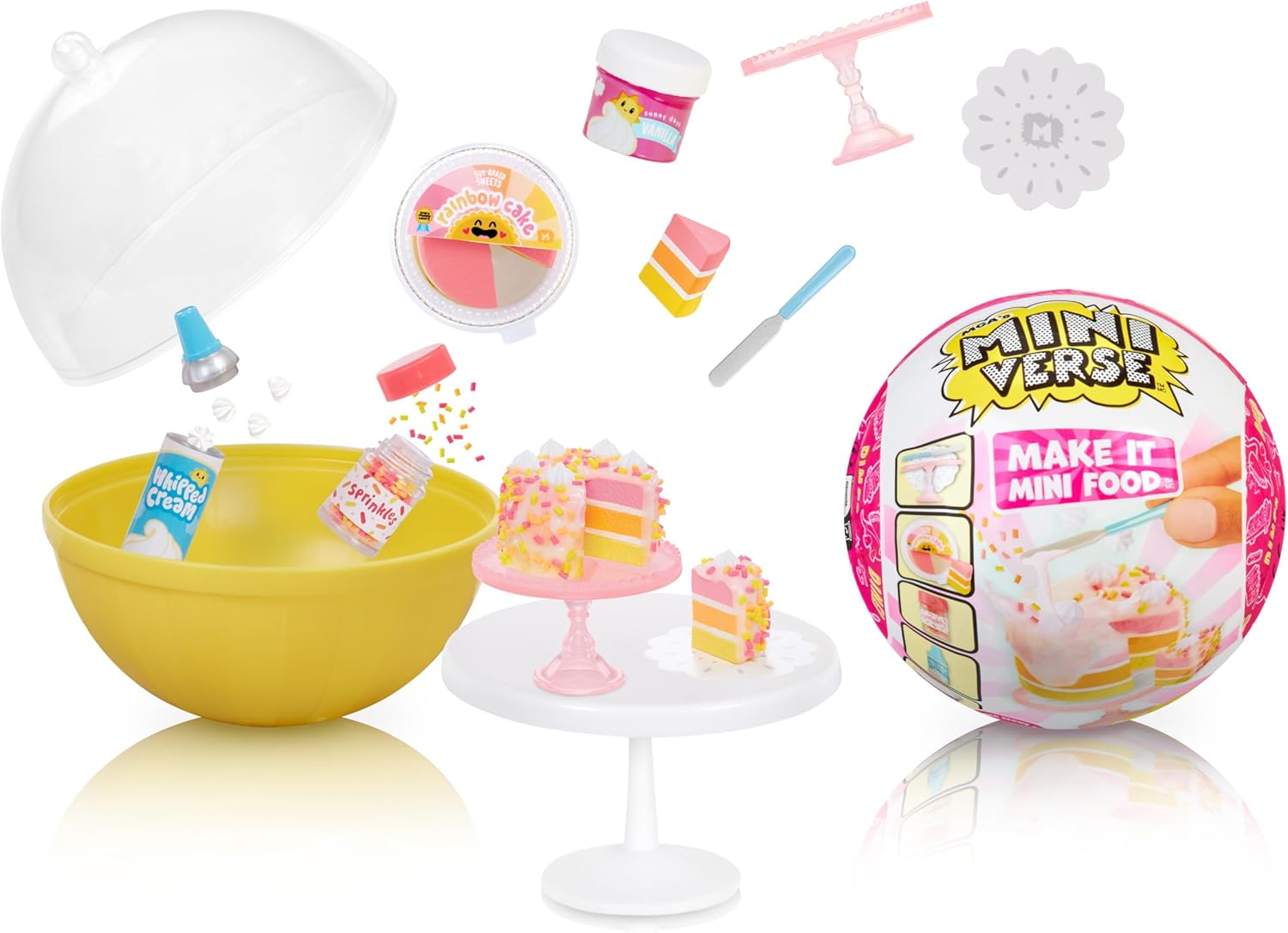 Make It Mini Food Diner Series 3 Mini Collectibles - MGA's Miniverse, Blind Packaging, DIY, Resin Play, Replica Food, NOT Edible, Collectors, 8+