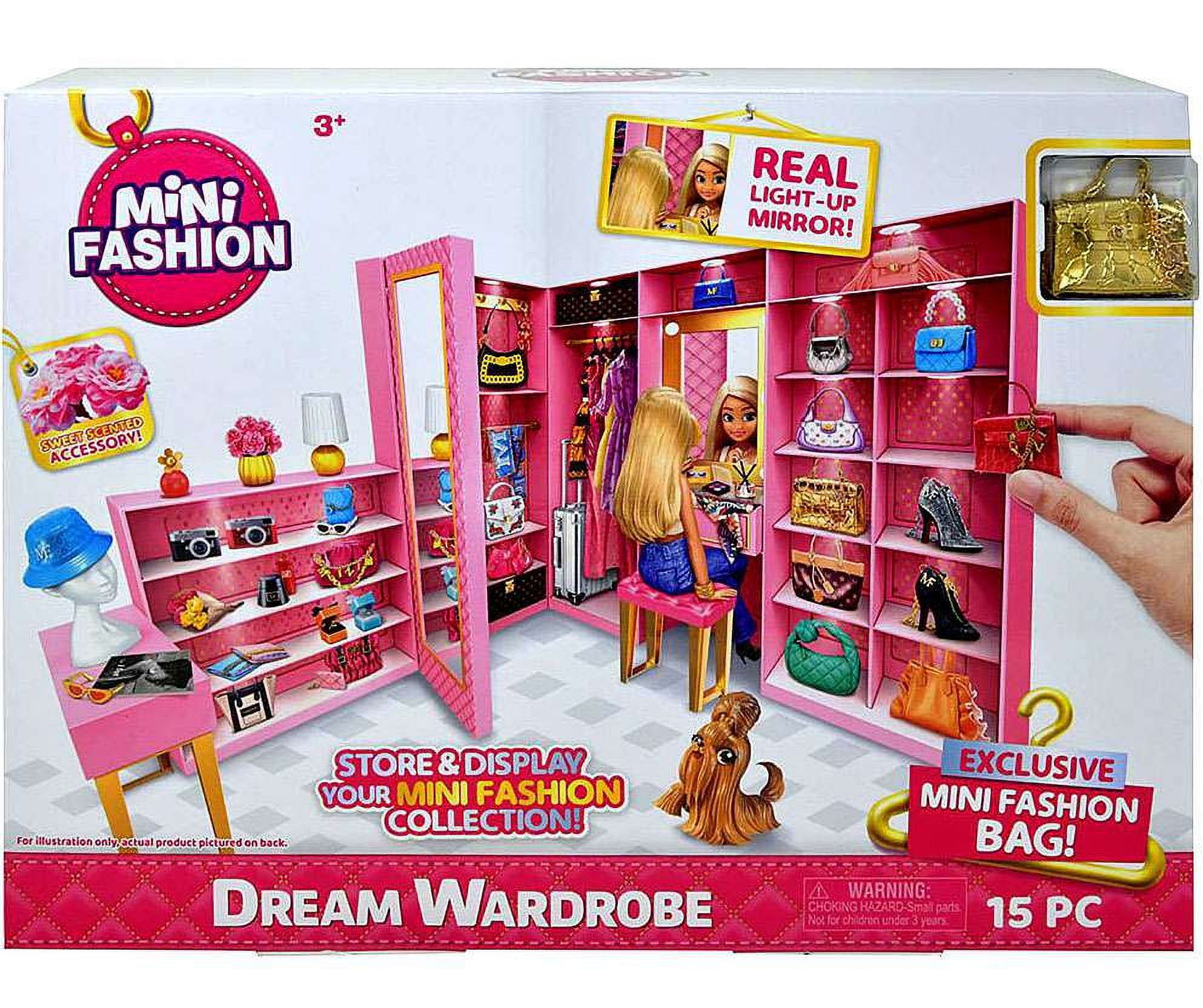 5 Surprise Mini Fashion Dream Wardrobe Playset