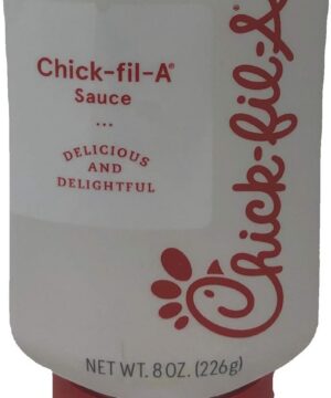 Chick-Fil-A Sauce 8 oz. Squeeze Bottle - resealable Container for Dipping, Drizzling, and Marinades (Chick-Fil-A)