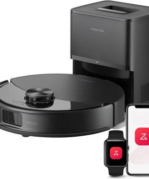 Alternative view of roborock Q10 S5+ Robot Vacuum and Mop, 10,000Pa Suction, Upgraded from Q8 max+, 70 Days Self-Emptying, Obstacle Avoidance, Sonic Mopping, Dual Anti-Tangle Design, Auto Mop Lifting, Black