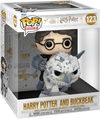 Funko POP! Rides Deluxe: Harry Potter Prisoner of Azkaban - Harry & Buckbeak - Collectable Vinyl Figure - Gift Idea - Official Merchandise - for Kids & Adults - Movies Fans