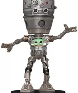 IG-12 With Grogu Funko POP! Star Wars The Mandalorian Bobblehead