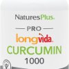 NaturesPlus PRO Longvida Curcumin 1000 mg - 60 Tablets - Promotes Healthy Free Radical Protection - Non-GMO, Vegan & Gluten Free - 60 Servings
