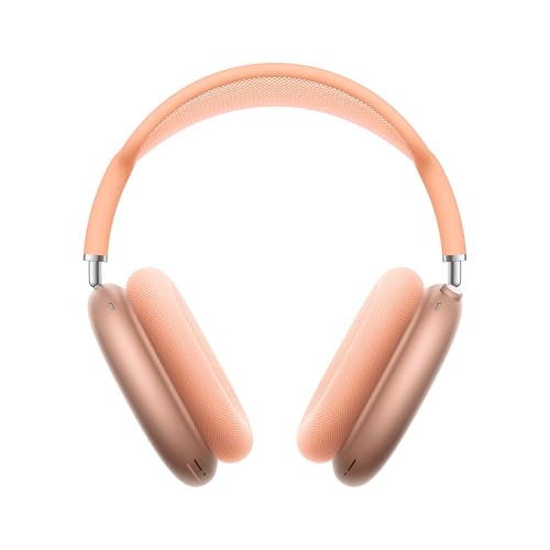 Apple AirPods Max Wireless Over-Ear Headphones, Pro-Level Active Noise Cancellation, Transparency Mode, Personalized Spatial Audio, USB-C Charging, Bluetooth Headphones for iPhone - Orange