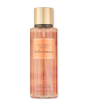 Victoria's Secret Amber Romance Body Mist for Women, Perfume with Notes of Sugar Kisses, Women’s Fragrance, 250 ml / 8.4 oz