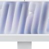 Apple 2024 iMac with Apple M4 with 10CPU & 10GPU (24-inch, 24GB RAM, 512GB SSD Storage) Silver (Renewed)
